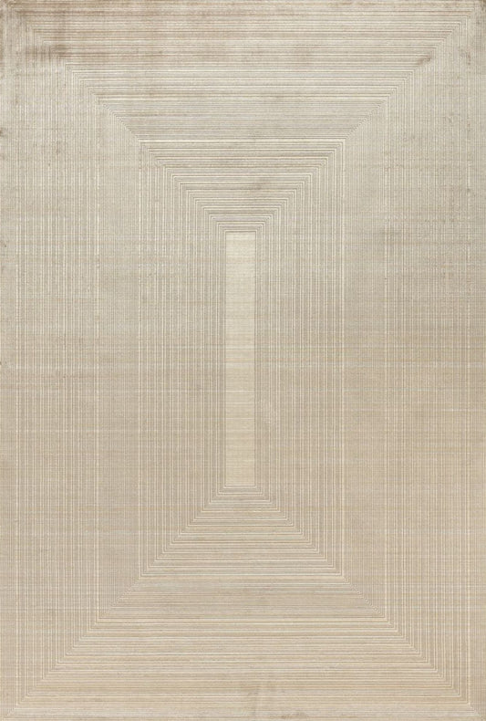 Tobacco Beige, Modern Area Rug